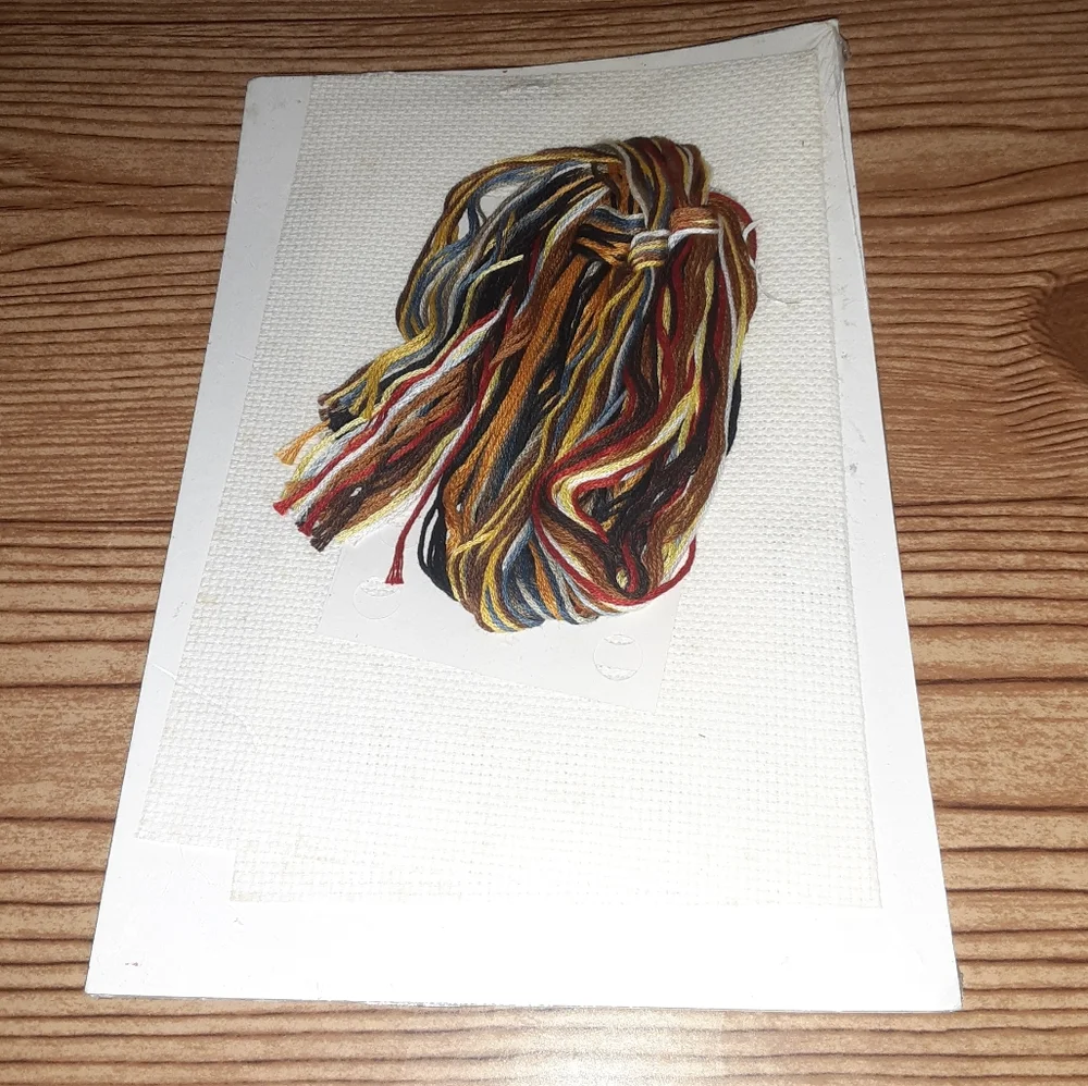 NEW Janlynn Wildlife Series Brown Bear Cross Stitch Kit - 5x7 Completed Size